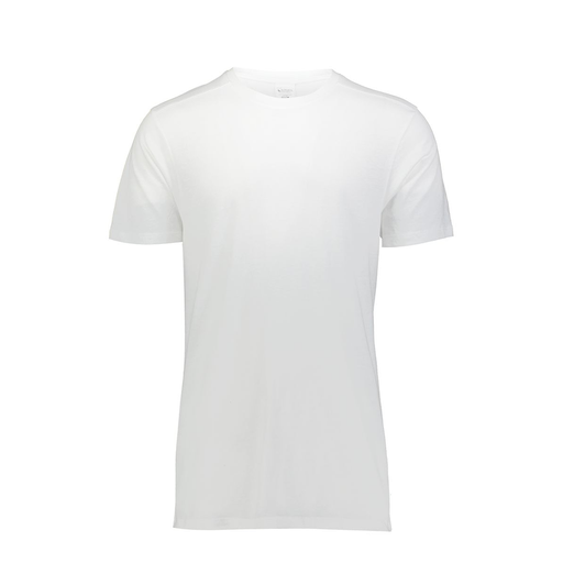 [FTSCUBWH-AS-LOGO3] Decker Men's Tri-Blend T-Shirt - Short Sleeve (Adult S, White, Logo 3)