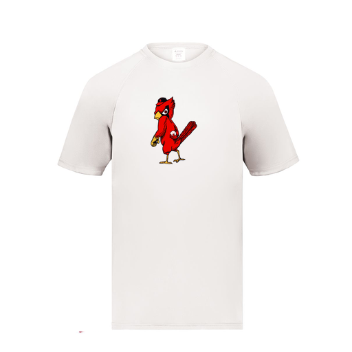 [2790.005.S-LOGO1] Men's Smooth Sport T-Shirt (Adult S, White, Logo 1)