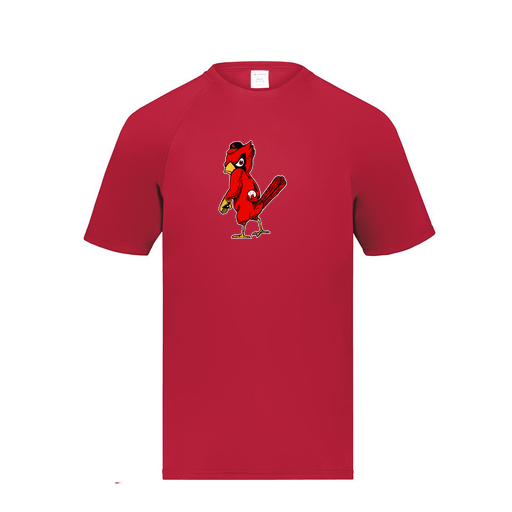 [2790.083.S-LOGO1] Men's Smooth Sport T-Shirt (Adult S, Red, Logo 1)