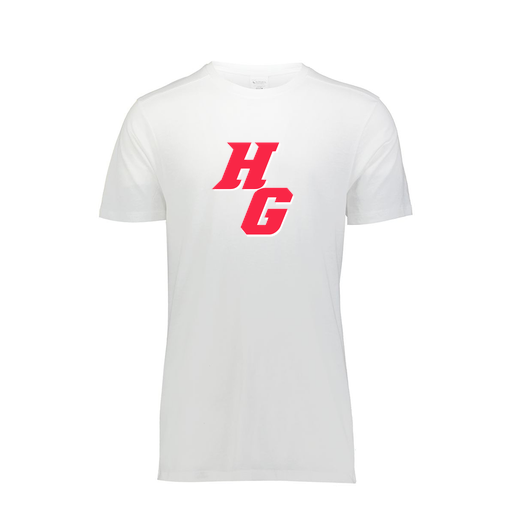 [FTSCUBWH-YS-LOGO2] Decker Youth Tri-Blend T-Shirt - Short Sleeve (Youth S, White, Logo 2)