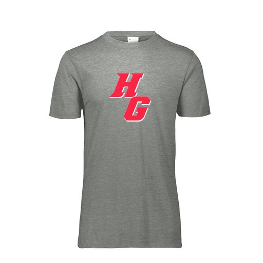 [FTSCUBGY-YS-LOGO2] Decker Youth Tri-Blend T-Shirt - Short Sleeve (Youth S, Gray, Logo 2)