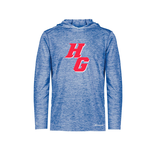 [FOLHCGRY-AS-LOGO2] Decker Men's Charge Hoodie (Adult S, Royal, Logo 2)