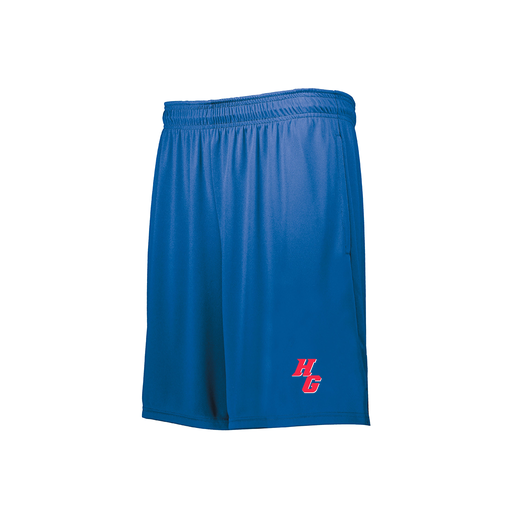 [229511.060.XS-LOGO2] Decker Men's Swift Short (Adult XS, Royal, Logo 2)