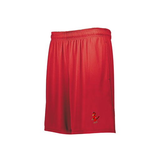 [229511.083.XS-LOGO1] Decker Men's Swift Short (Adult XS, Red, Logo 1)
